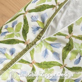MIULEE close-up of floral pattern and craftsmanship on the cover.