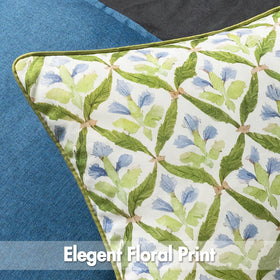 MIULEE pillow cover with hidden zipper for smooth insertion and removal of inserts.