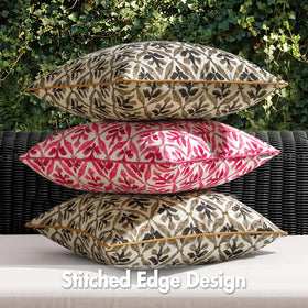 MIULEE 18x18 pillow cover texture adds tactile interest