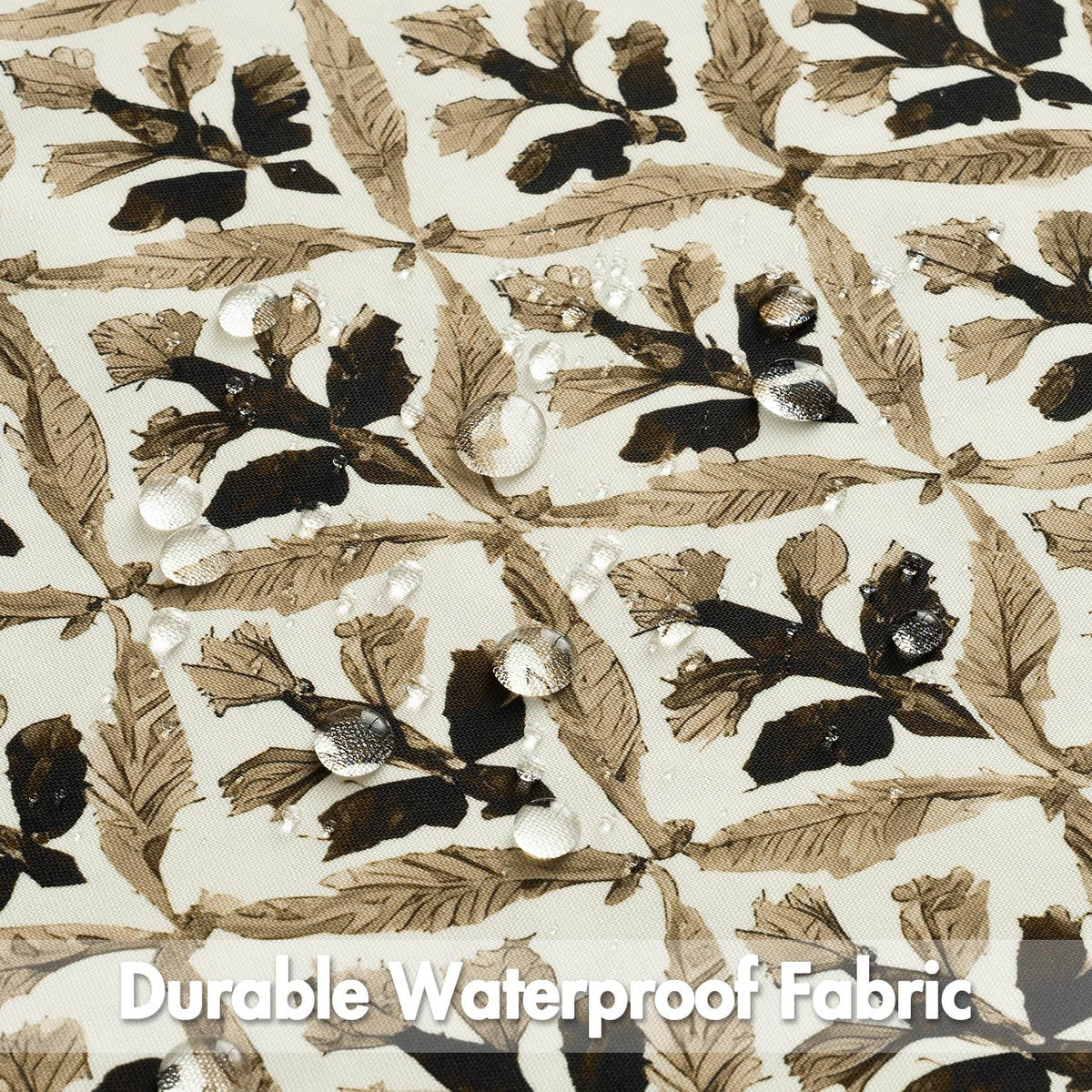 MIULEE water-resistant canvas pillow cover keeps cushions dry outdoors