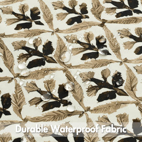 MIULEE water-resistant canvas pillow cover keeps cushions dry outdoors