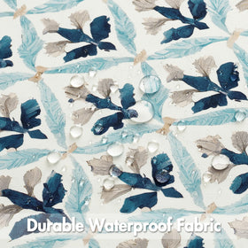 MIULEE waterproof cushion cover crafted from canvas-polyester for rain-ready porches