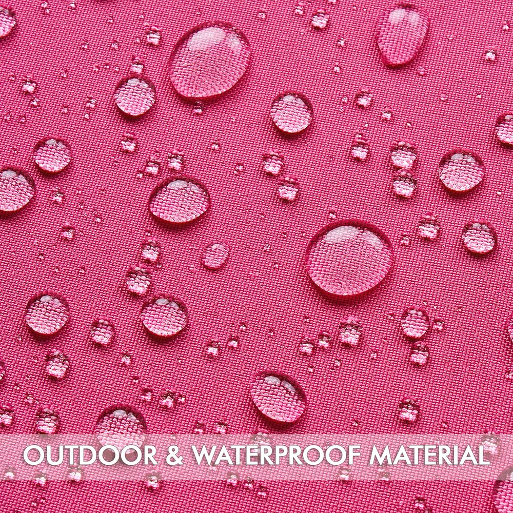MIULEE waterproof pillow cover near the pool for spill resistance outdoors.
