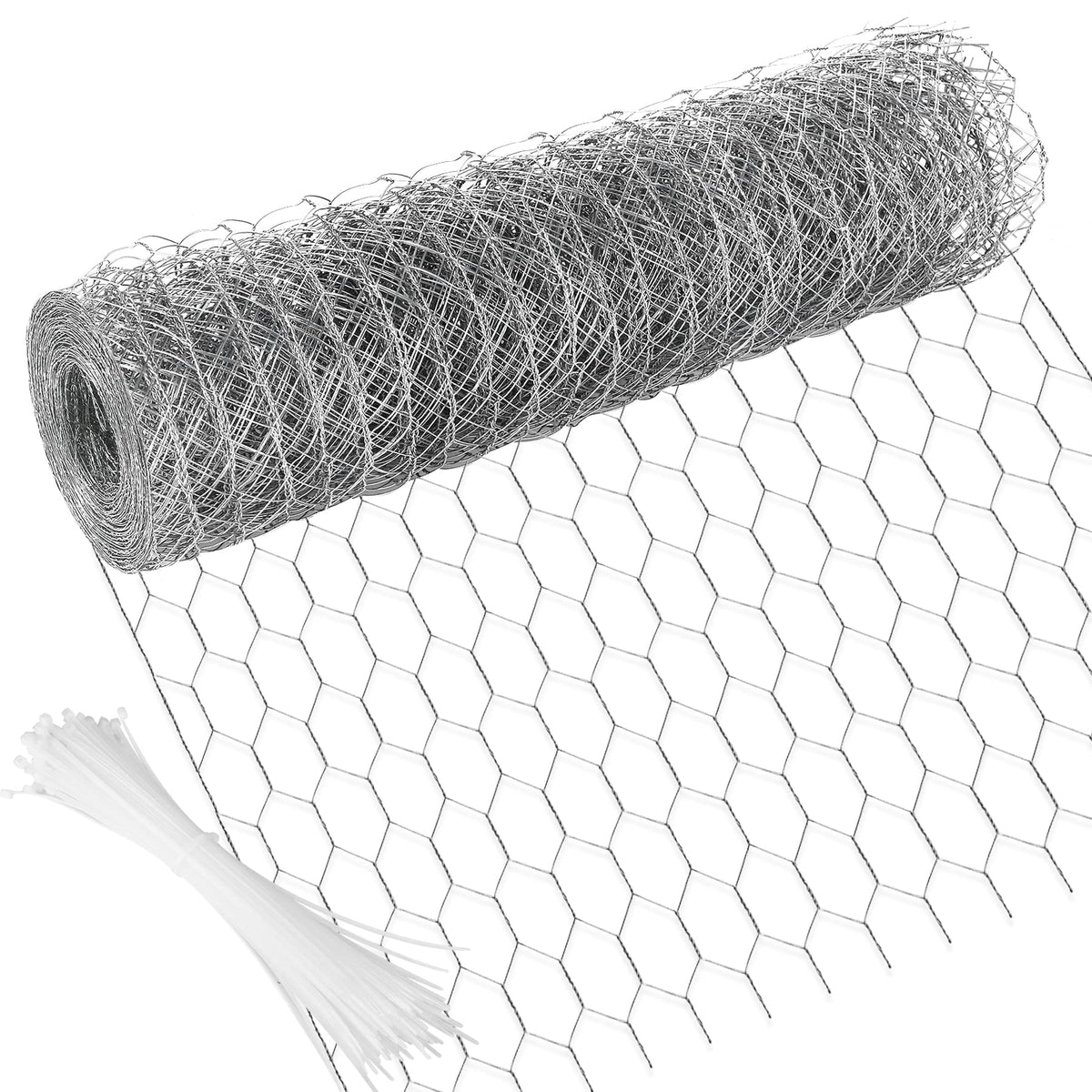 Miuwauer chicken wire roll hex mesh for garden fencing and pet containment