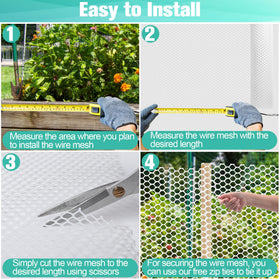 Miuwauer safe edge netting you can cut to size with scissors.