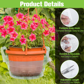 Miuwauer snap-on design demonstrates quick, tool-free installation for secure hanging