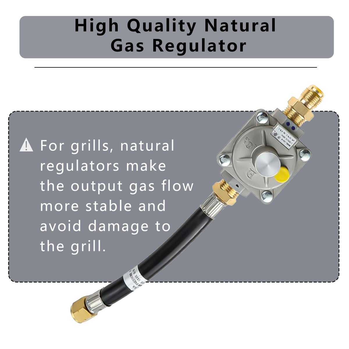Close-up installation of MIV conversion kit on a Weber grill showing connection points