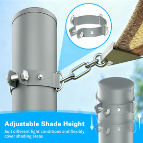 Miveda stainless steel post joints demonstrate a robust, seamless connection.