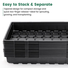 MIXC 1020 no-hole trays prevent leaks and mess