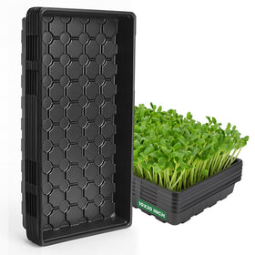 MIXC 1020 trays organized layout for precise seed starting and labeling