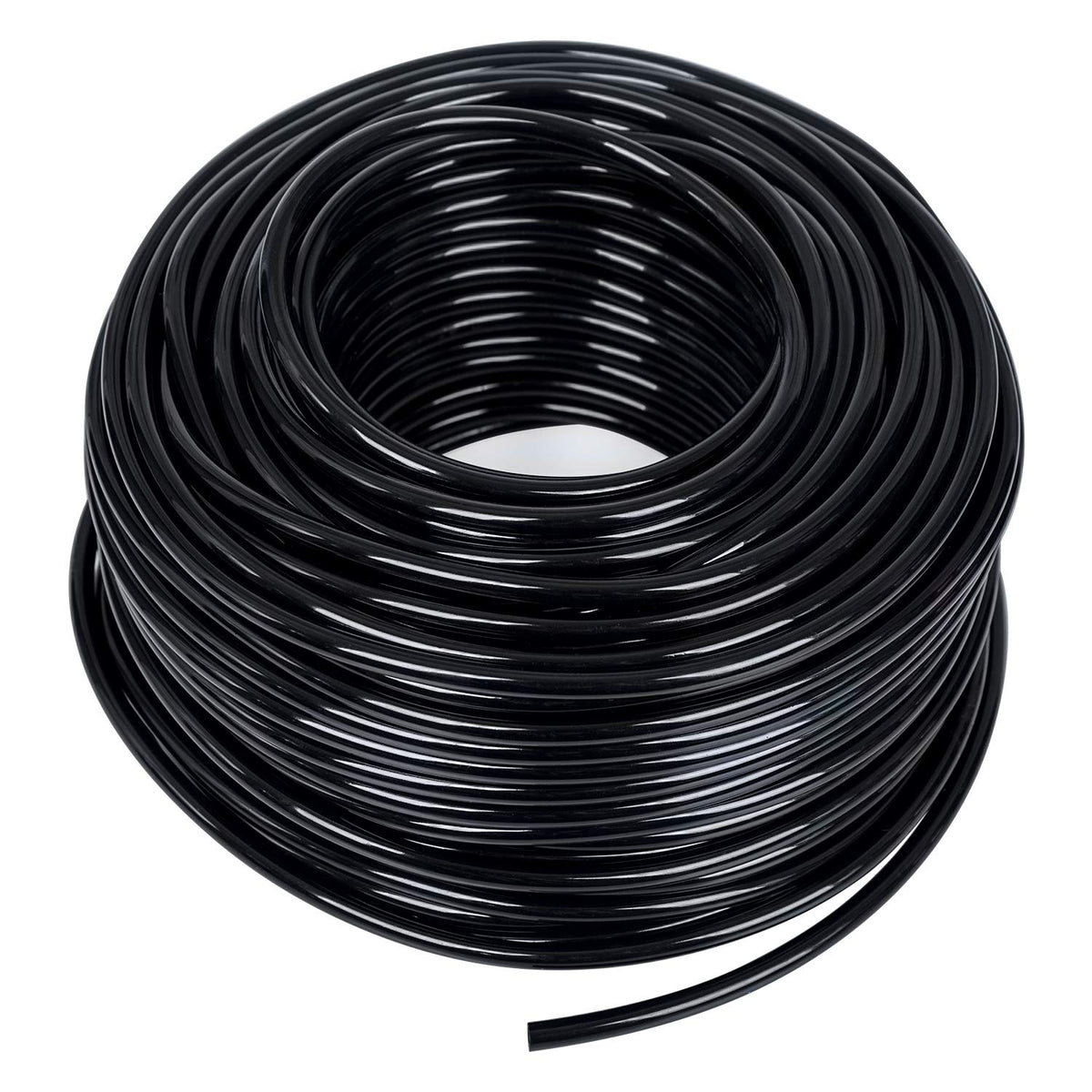 MIXC 200ft quarter-inch drip tubing for precise garden irrigation