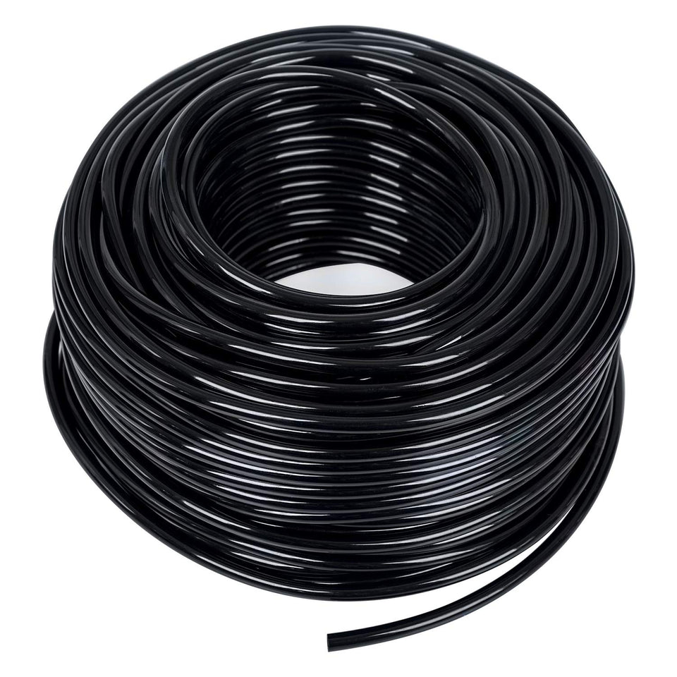 MIXC 200ft quarter-inch drip tubing for precise garden irrigation