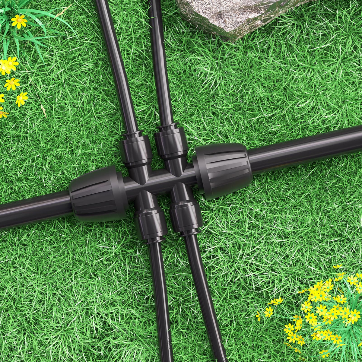 MIXC components streamline installation and save time in irrigation projects.