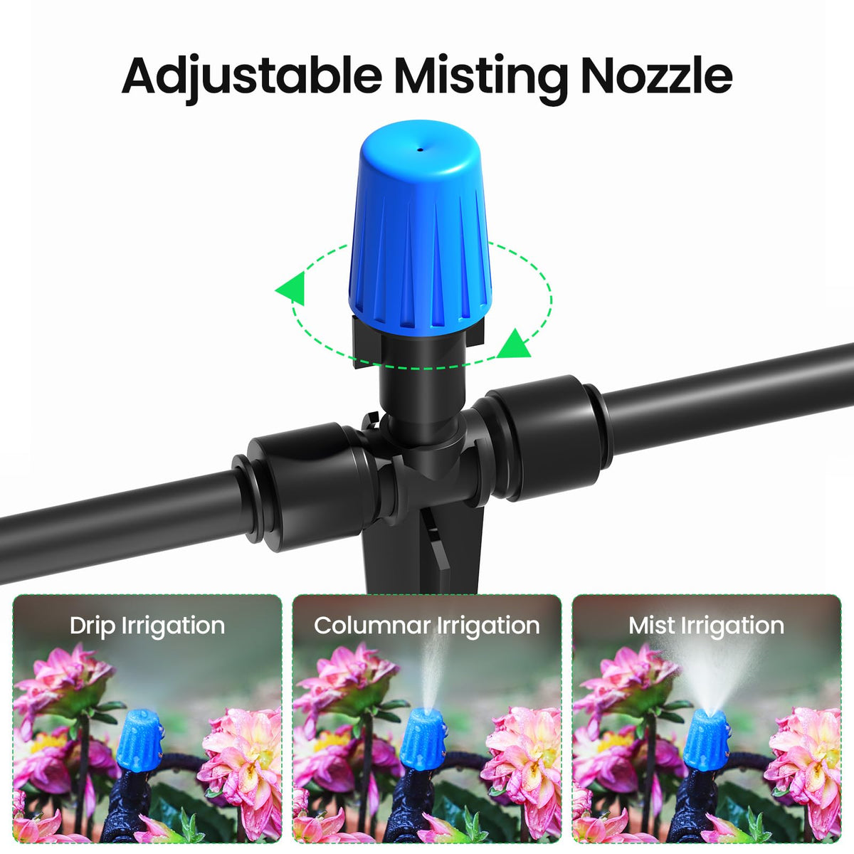 MIXC tubing installation showing easy plug-and-play assembly.