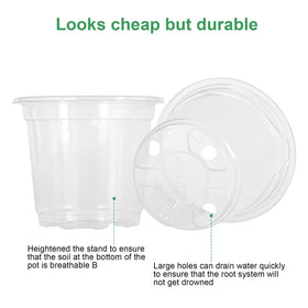 MIXC built-in humidity cover supports germination without transplanting.