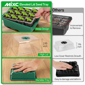 MIXC Dome has an adjustable vent to regulate airflow and moisture