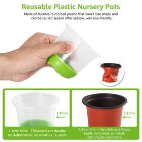 MIXC eco-friendly durable PP pot designed for multiple seasons