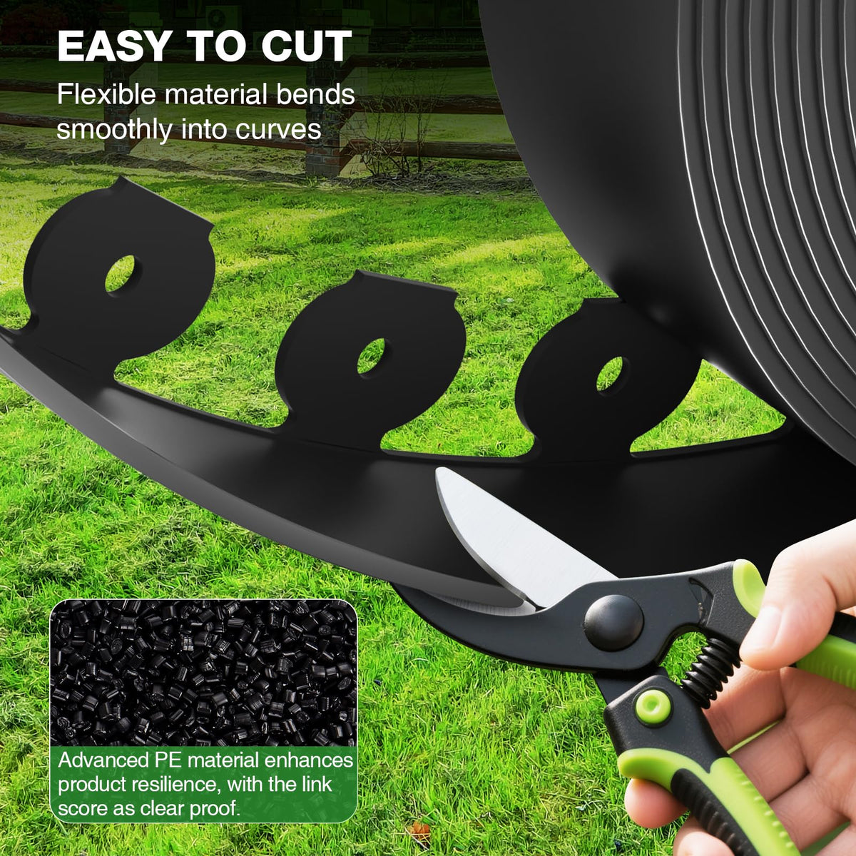 MIXC edge curves demonstrate easy bending to follow uneven ground