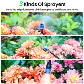 MIXC half-inch lock barbed tee connectors ensure secure, durable joins