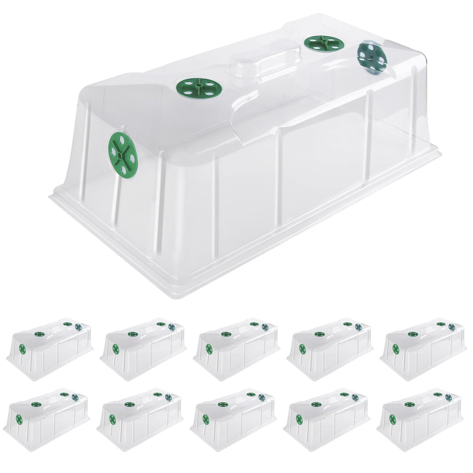 MIXC humidity dome 7 tall exterior view boosts seedling space
