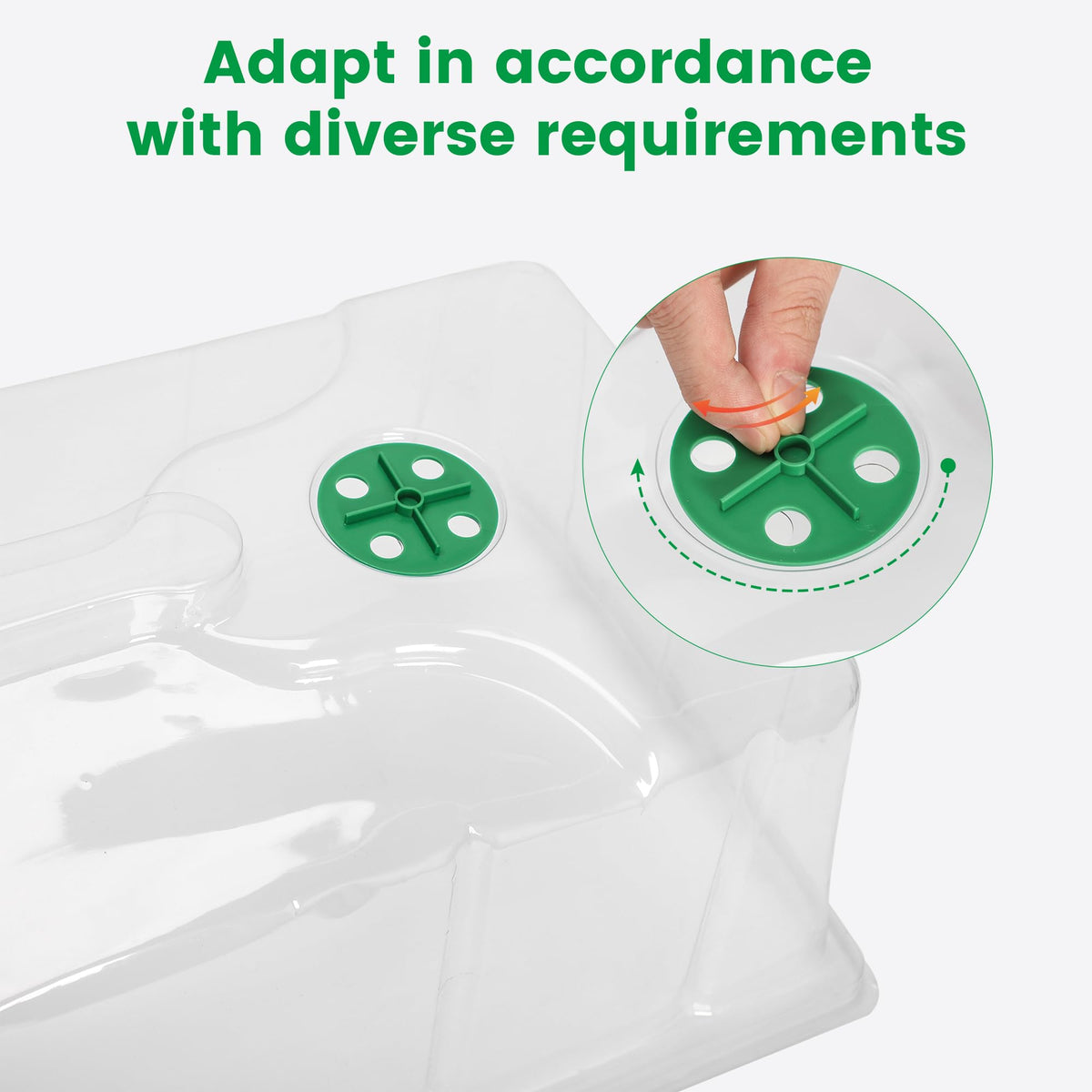 MIXC lightweight durable dome ideal for seed cloning