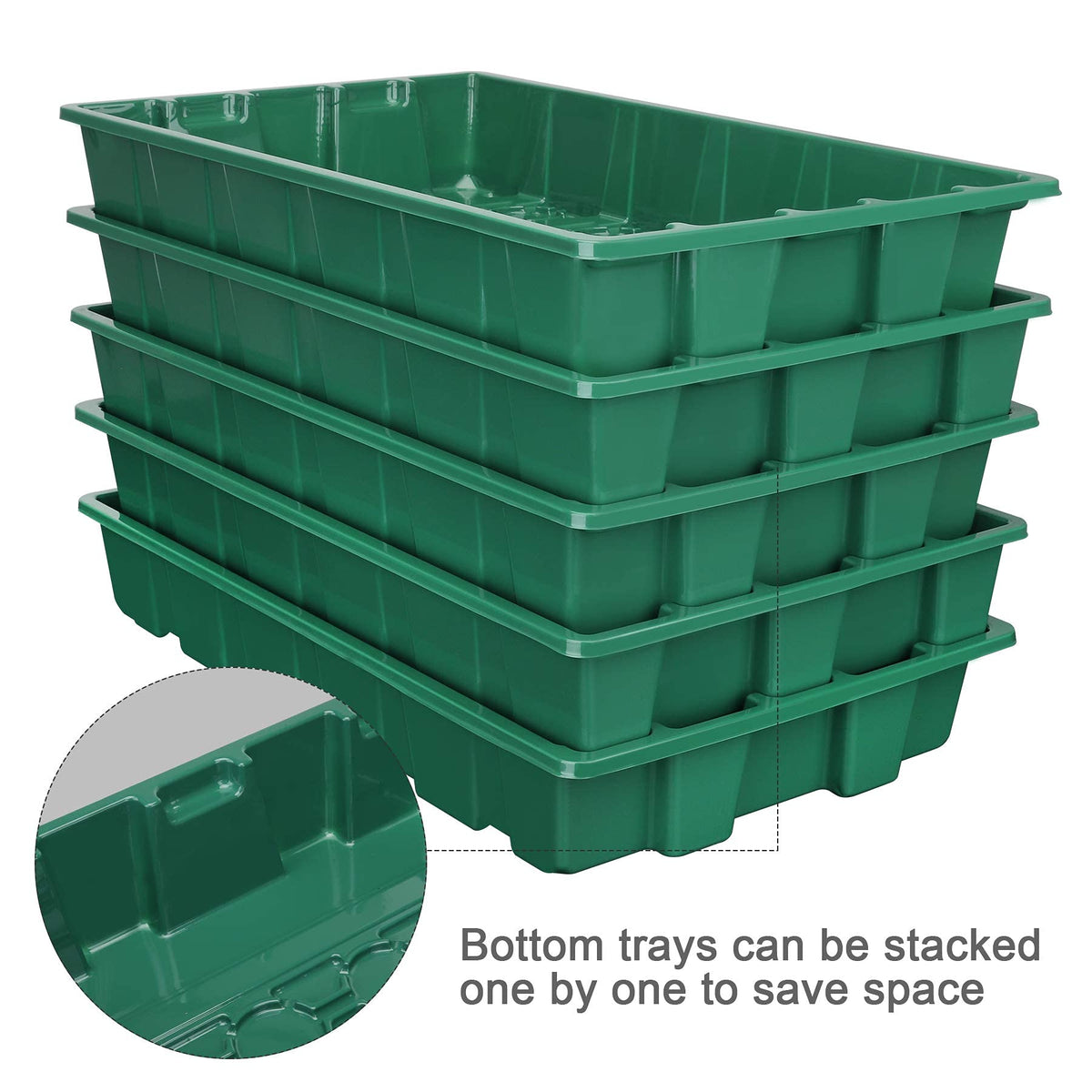 MIXC humidity dome with adjustable vents for controlled germination.