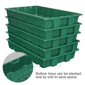MIXC humidity dome with adjustable vents for controlled germination.
