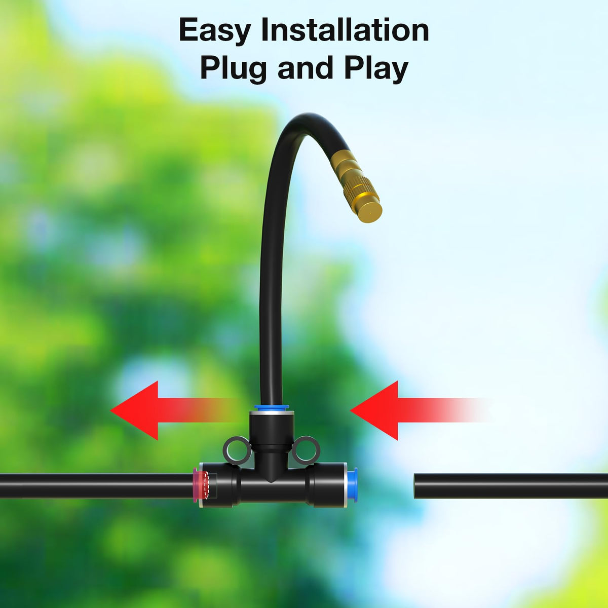 MIXC included accessories like nails and ties support durable setup.