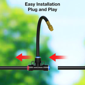 MIXC included accessories like nails and ties support durable setup.