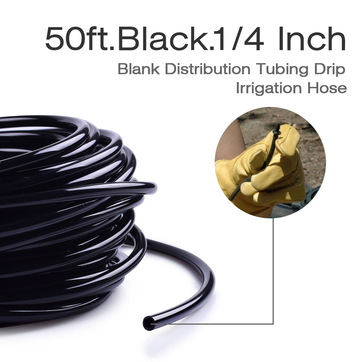 Mixc main-line for drip systems enabling scalable micro-watering layouts.