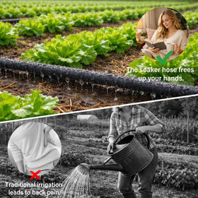 MIXC micro-pores seepage design minimizes runoff while delivering consistent moisture.