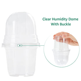 MIXC nursery pot shows compact 4-inch opening for seedling care.