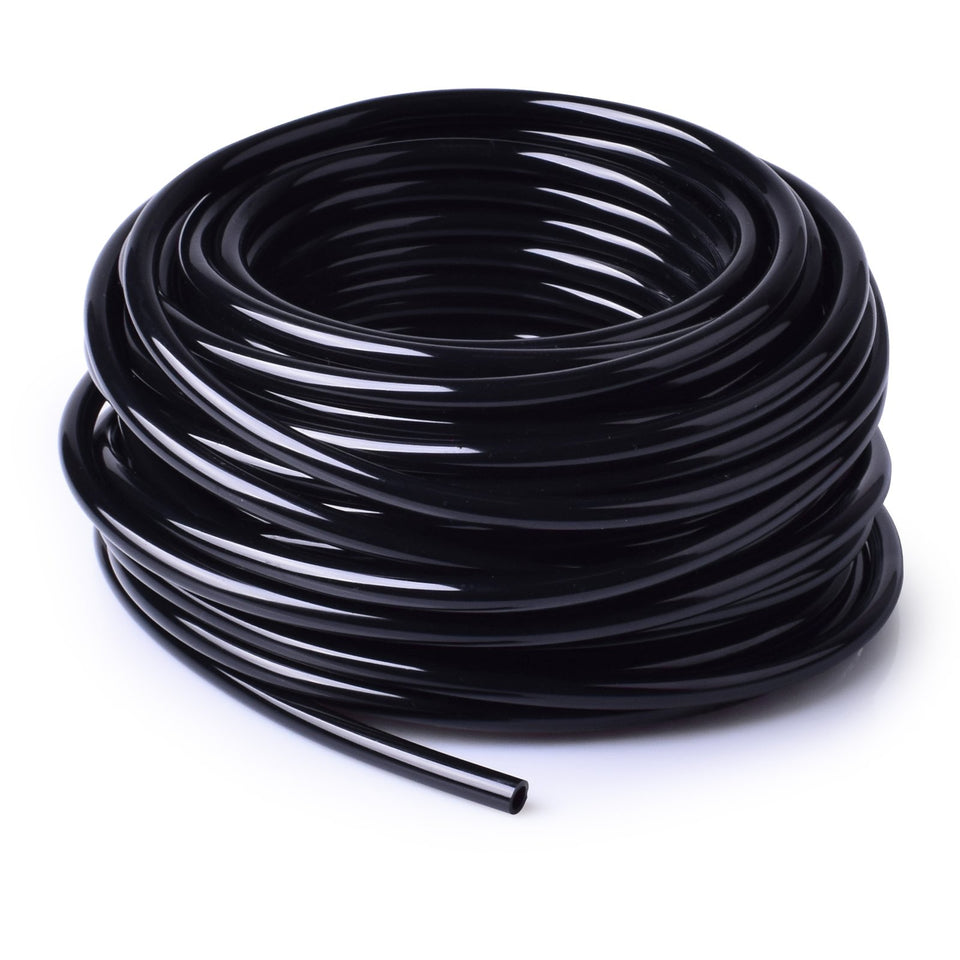 Mixc quarter-inch distribution tubing roll for durable year-round drip irrigation.
