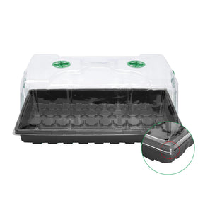 MIXC propagation setup with dome accelerates germination potential