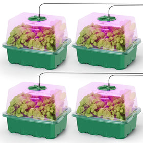 MIXC seed starter kit with grow light for indoor seed germination