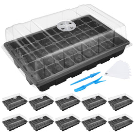 MIXC seed starter tray showing a 40-cell grid for organized germination