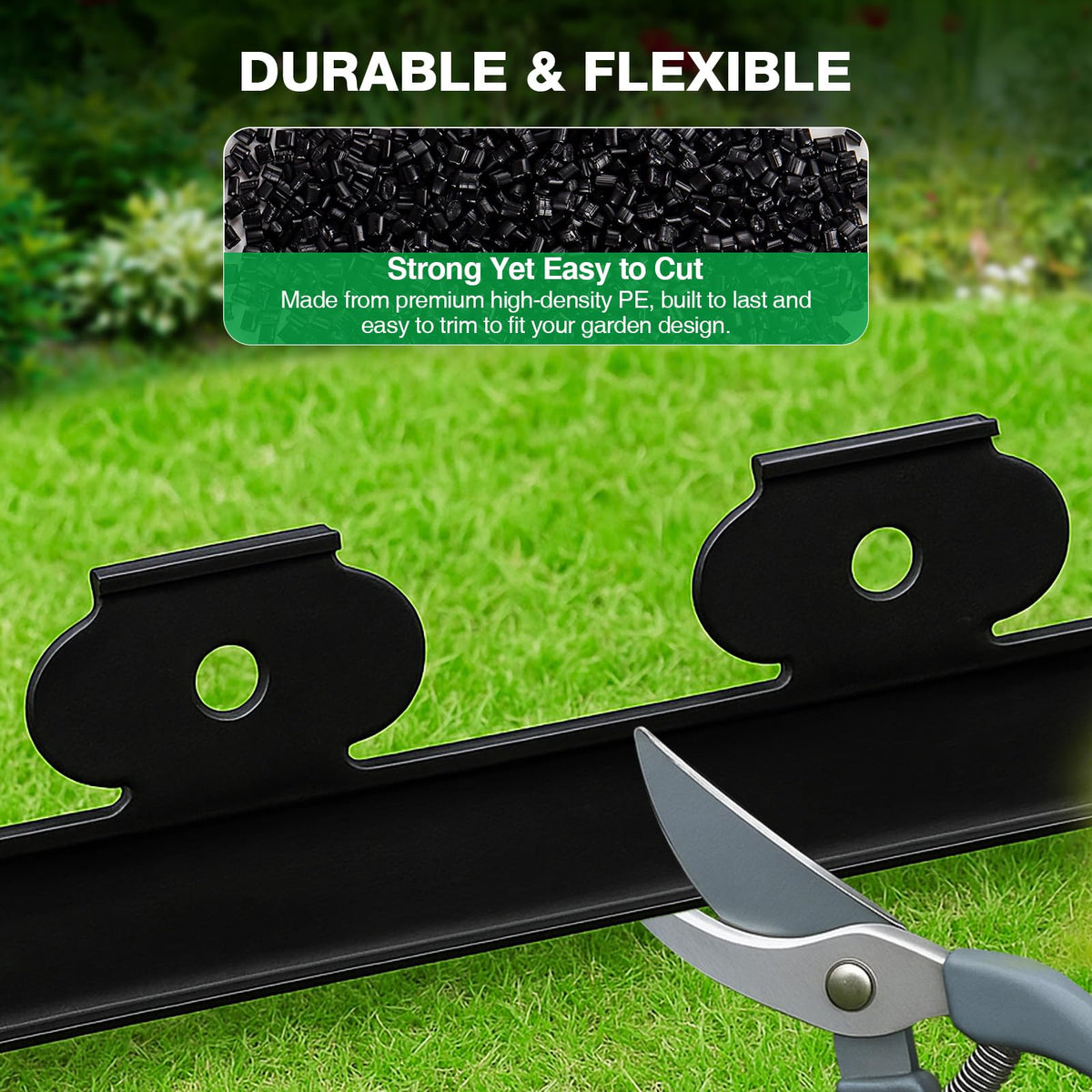 MIXC tool-free installation enables quick DIY edging projects