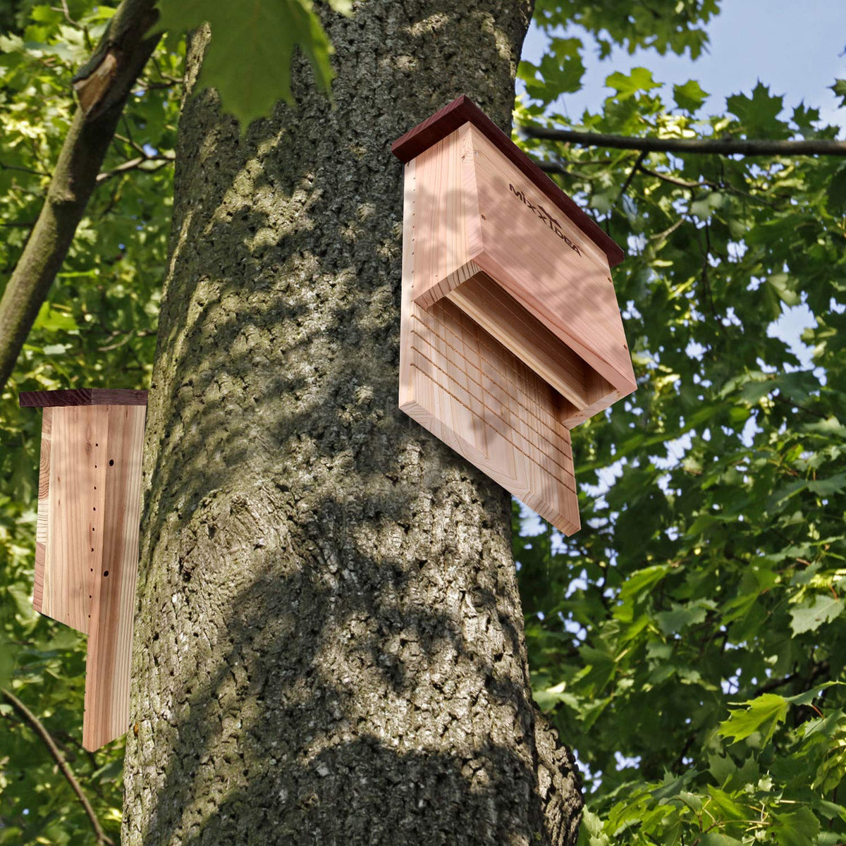 MIXXIDEA decorative grooved panels provide visual appeal and sturdy grip.