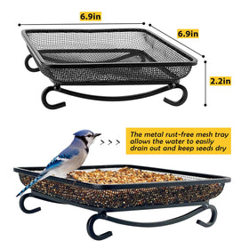 MIXXIDEA durable steel seed tray resists rust for long outdoor use