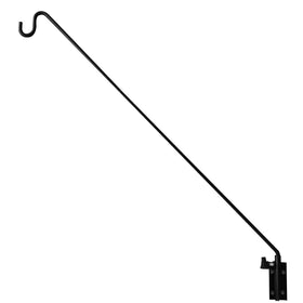 MIXXIDEA heavy-duty wall mount deck hook with adjustable length for outdoor feeders.