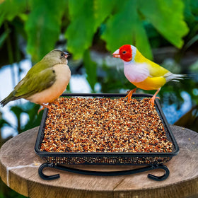 MIXXIDEA metal stand balanced base provides stable support during feeding