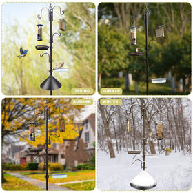 MIXXIDEA Multi-Hook Station keeps several feeders organized