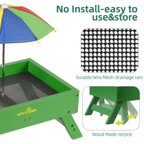 MIXXIDEA feeder supports a variety of seeds to attract birds