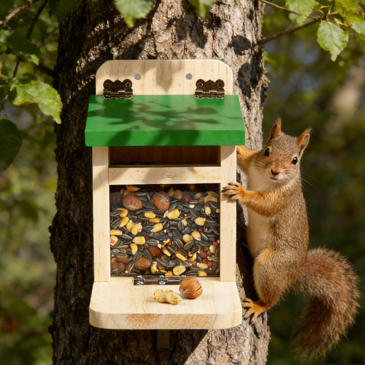 MIXXIDEA easy-fill-clean design supports convenient garden wildlife visits