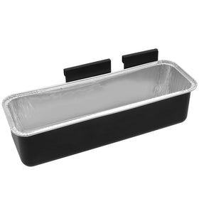 MixRBBQ aluminum foil pan liners keep grills tidy and recyclable.