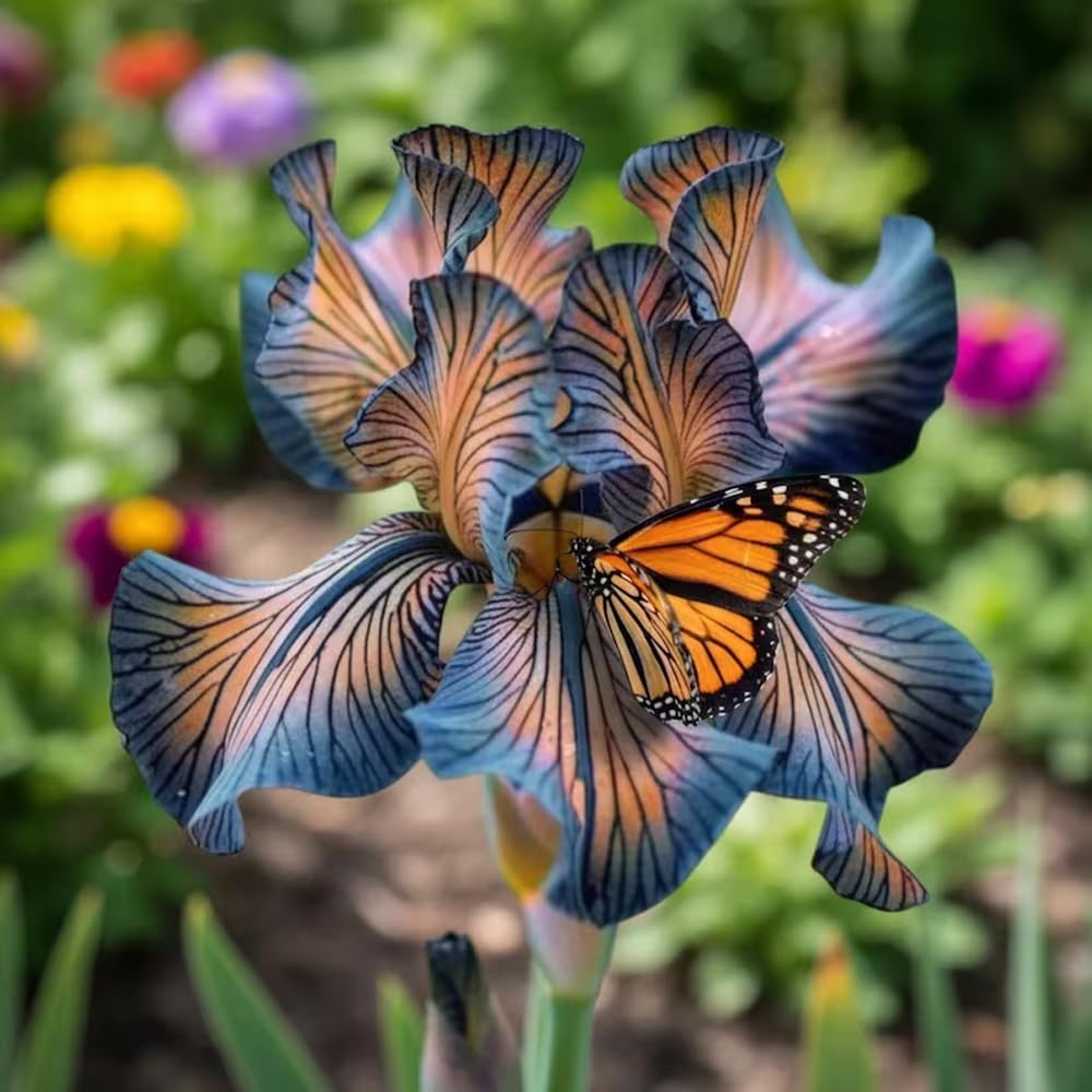 Mixrug cold-hardy iris thrive in zones 3-9 through harsh winters.