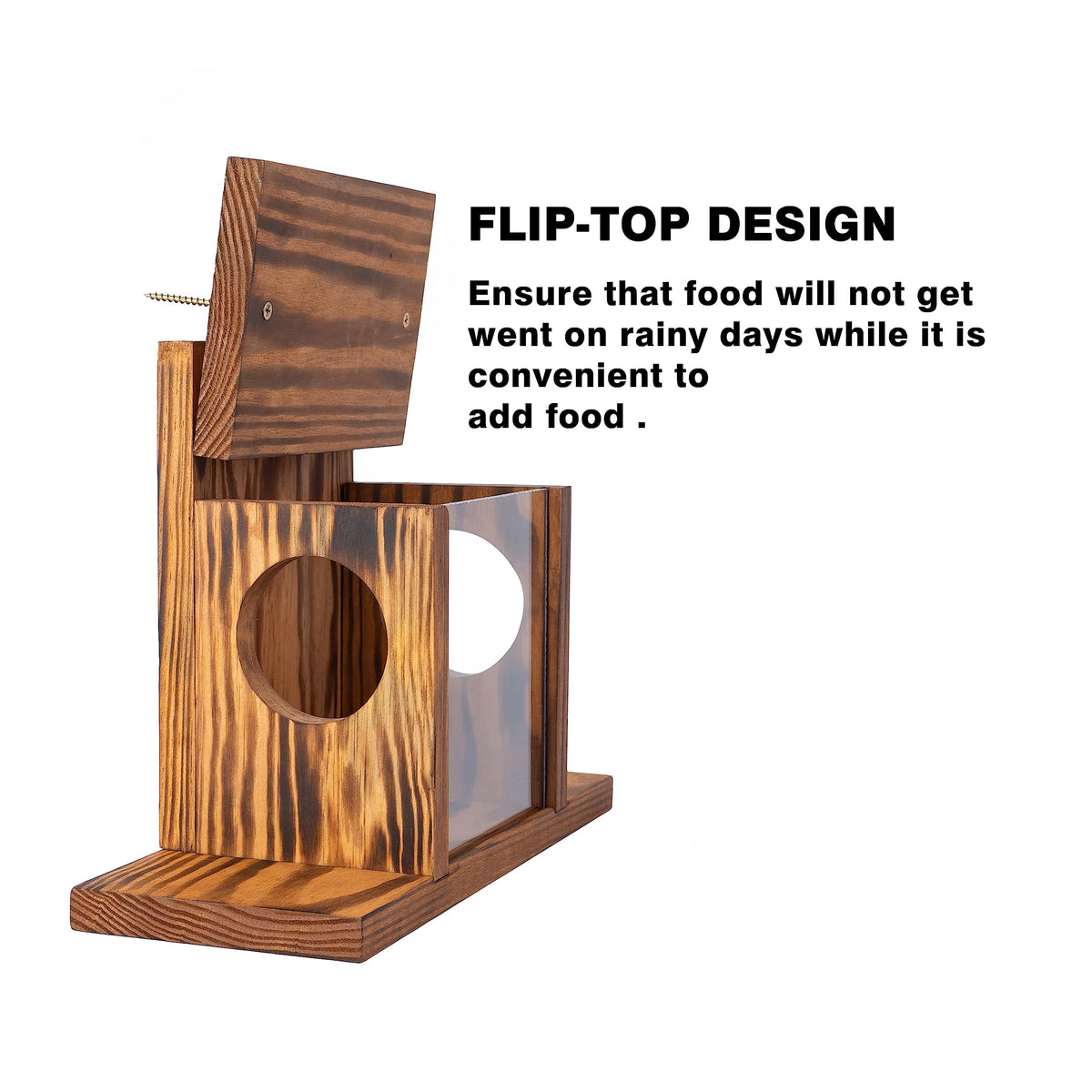 MIXUMON tree mounted design blends with garden scenery