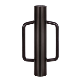 MIXXIDEA 11lb T-post driver with steel handle for durable, easy fence post installation.