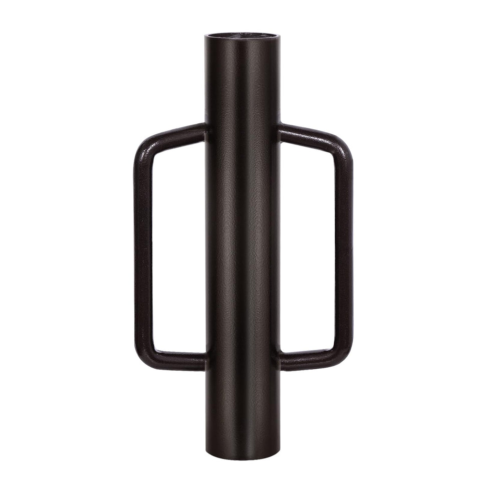 MIXXIDEA 11lb T-post driver with steel handle for durable, easy fence post installation.