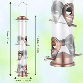 MIXXIDEA antique copper finish enhances garden décor